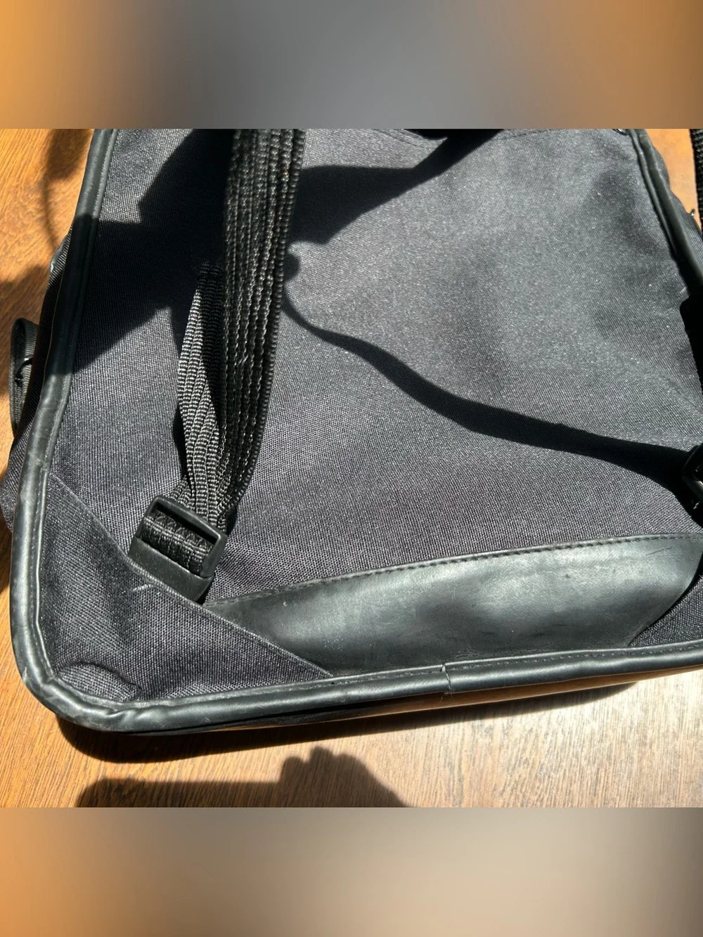 Black Men's Messenger Bag to Classic Travel WorkBag/ computer, weekend clothing.